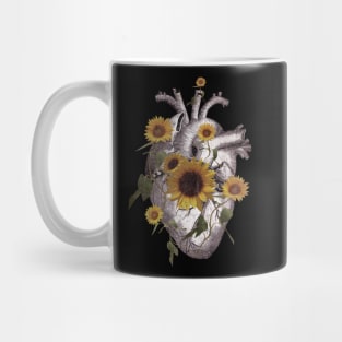 Floral heart 20 Mug